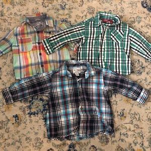 Three boys flannels